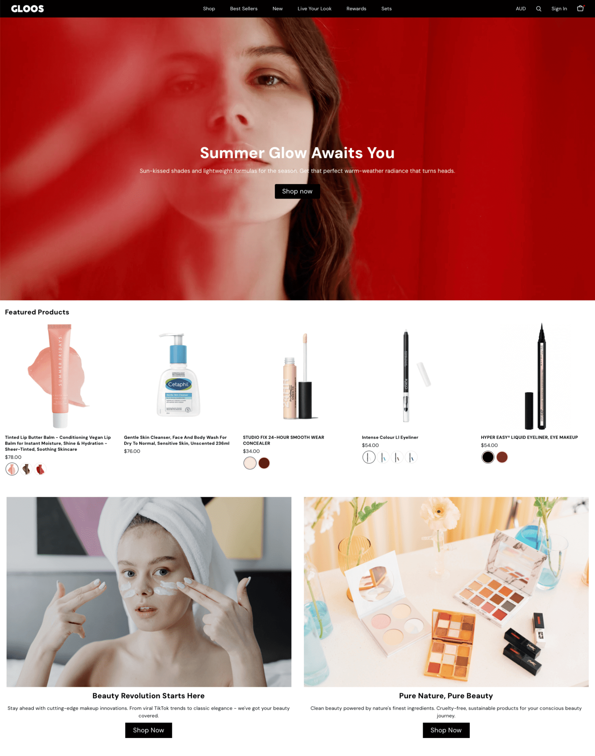 Gloss bigcommerce theme
